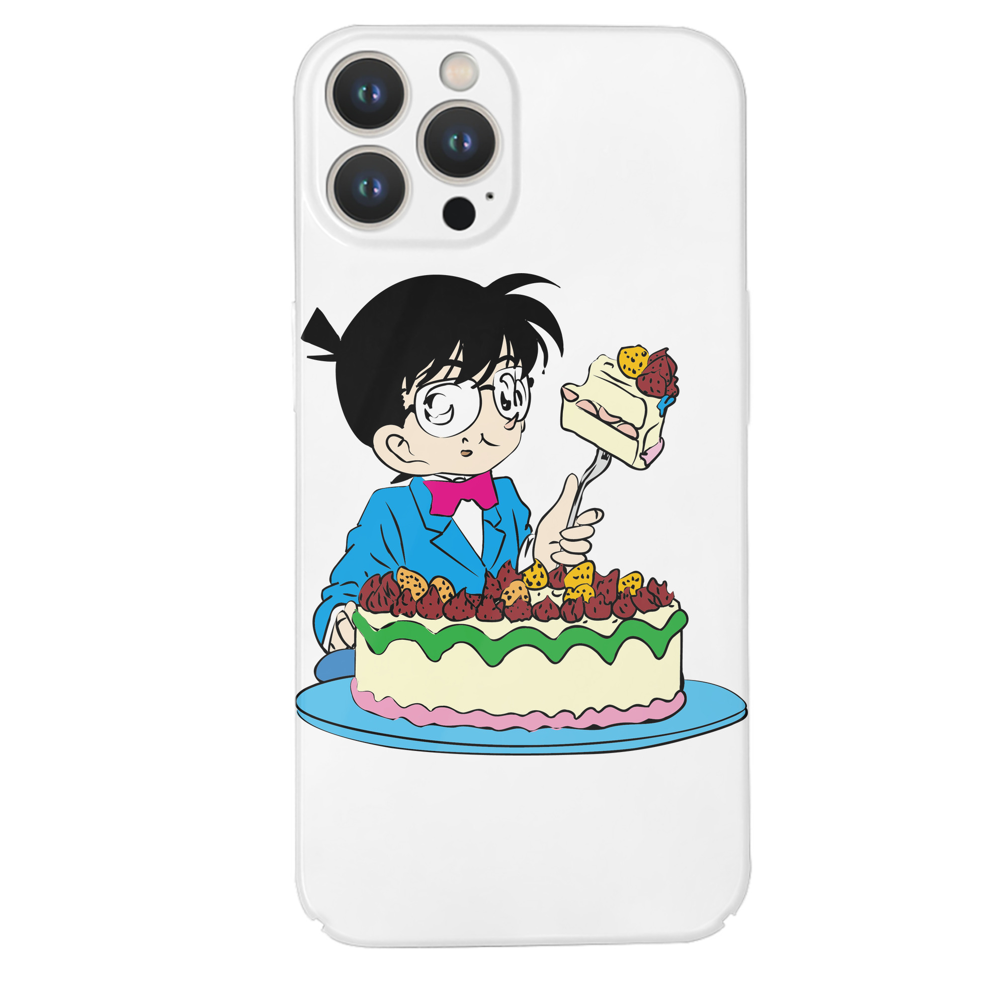 （画像用） 名探偵コナン 江戸川 コナン Detective Conan Conan Edogawa 【iPhone 14シリーズ対応】ハードケース